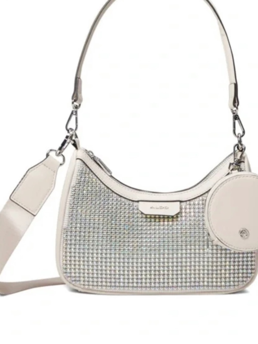NWOT Aldo Constella Embellished Shoulder Bag with Removable Mini Pouch